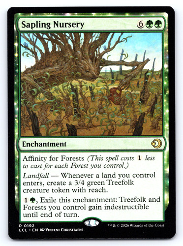 Sapling nursery lorwyn - -,