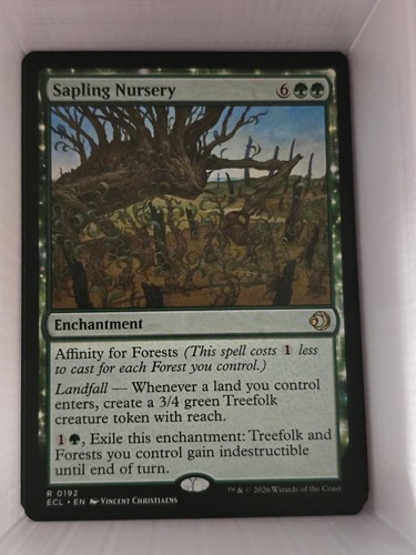 Sapling nursery from - -, r