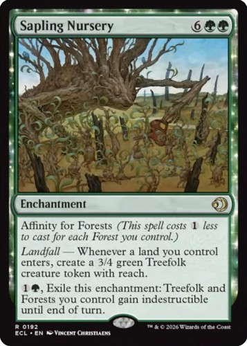 Sapling nursery ecl - sapling, 192]